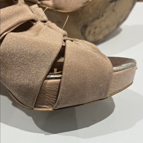 Call It Spring Chic Brown Heels - Picture 6 of 14